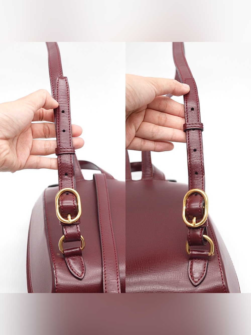 🍓Cartier Bordeaux Must de Line Backpack - Picture 10 of 15